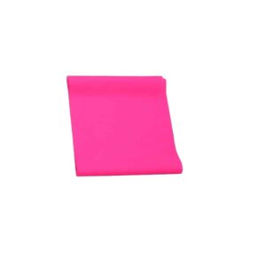 Träningsband för rehabilitering elastiskt lätt i rosa latex