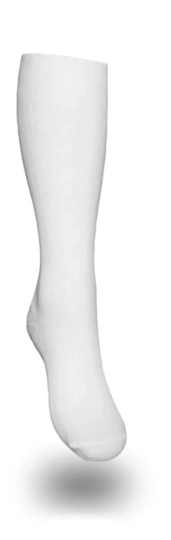 support stocking office skinlife-36-37 white - compression class 1 (16-21 mmHg) in airy cotton blend, heel reinforced for durability