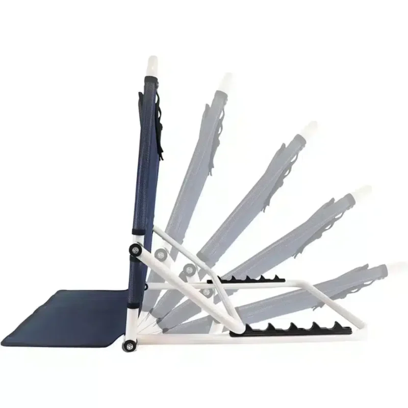 Mobilt ryggstöd för säng lutningssteg Mobilt ryggstöd för säng olika lutningar