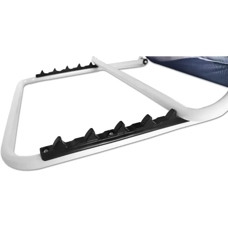 Mobilt ryggstöd för säng konstruktion Mobilt ryggstöd för säng stålram och låssystem