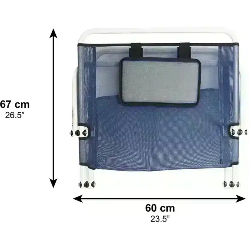 Mobilt ryggstöd för säng mått Mobilt ryggstöd för säng mått 67 × 60 cm
