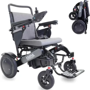 Elektrisk rullstol K10075 hopfällbar konstruktion i aluminium