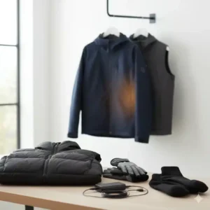 Värmevästar och uppvärmda kläder