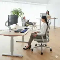 Ergonomiska stolar ,fåtöljer och bord