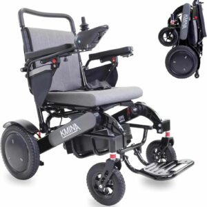 Elektrisk rullstol K10075 hopfällbar konstruktion i aluminium