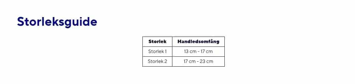 Storleksguide Ligaflex Rhizo vänster storlek 2 Ligaflex Rhizo vänster storlek 2 Storleksguide Ligaflex Rhizo vänster storlek 2