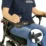 Elektrisk rullstol kolfiber joystickkontroll