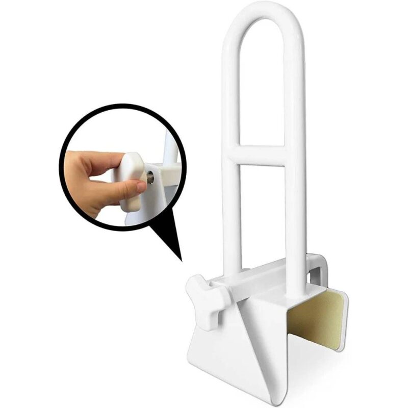 Säkerhetshandtag för badkar Säkerhetshandtag för badkar med verktygsfri klämmontering