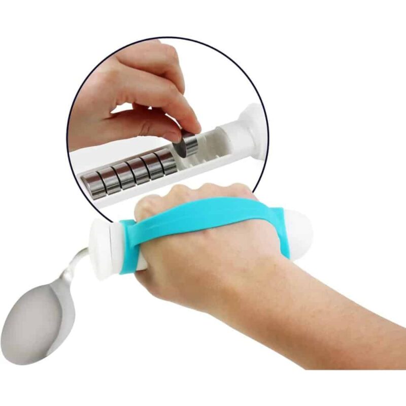 Sked med justerbar vikt