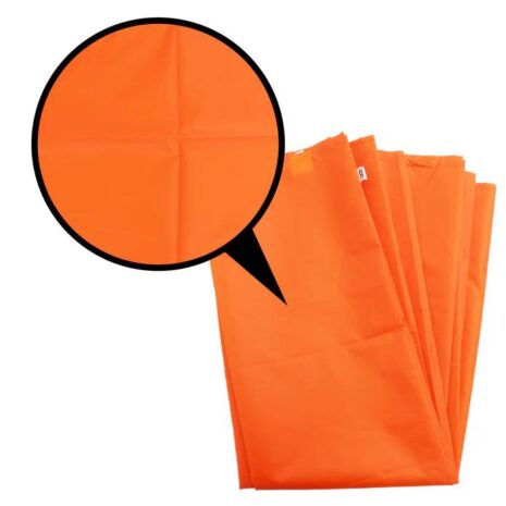 Glidlakan tubformat 200 × 100 cm i orange polyester vikt för förvaring Glidlakan tubformat 200 × 100 cm i orange polyester vikt för förvaring