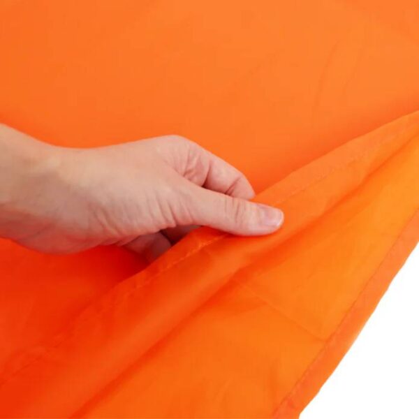 Glidlakan tubformat som visar dubbelt lager och textilkonstruktion Glidlakan tubformat som visar dubbelt lager och textilkonstruktion