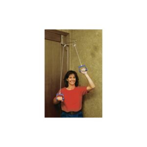 Axeltränare portabel träningsskiva använd i dörr för axelrehabilitering