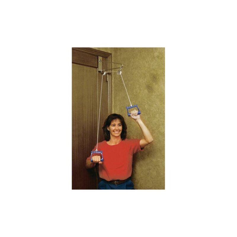 Axeltränare portabel träningsskiva använd i dörr för axelrehabilitering