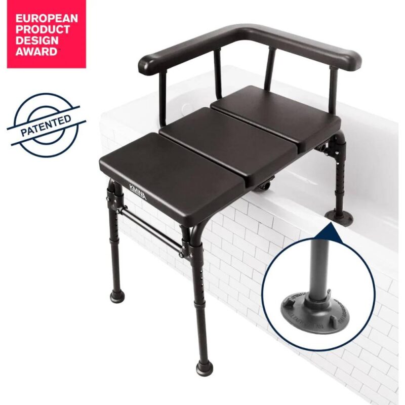 Badbräda för badkar med armstöd stabil konstruktion och sugfötter Badbräda för badkar med armstöd stabil konstruktion och sugfötter