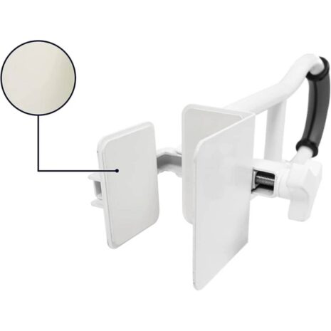 badkar stödhandtag fäste med skyddsplattor mot badkarskant badkar stödhandtag fäste med skyddsplattor mot badkarskant