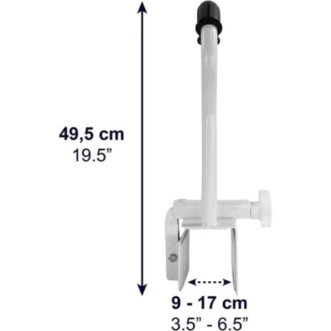 badkar stödhandtag mått höjd 49,5 cm justering 9 till 17 cm badkar stödhandtag mått höjd 49,5 cm justering 9 till 17 cm
