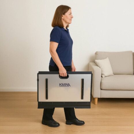 rullstolsramp hopfällbar transport med bärhandtag rullstolsramp hopfällbar transport med bärhandtag