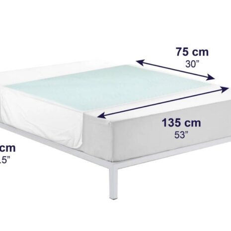 sängskydd tvättbart mått 135 x 75 cm med sidoflikar sängskydd tvättbart mått 135 x 75 cm med sidoflikar