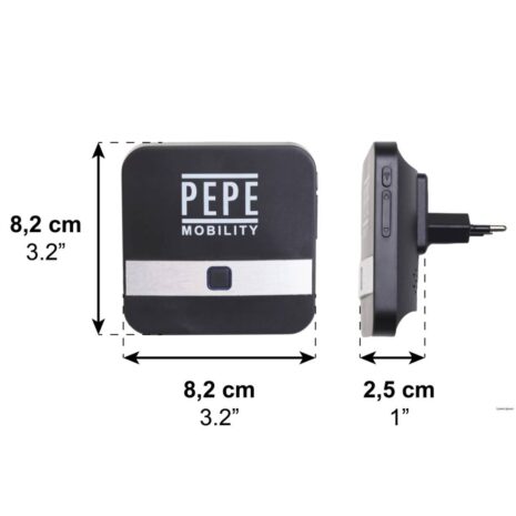 trygghetslarm system mått 8,2 x 8,2 x 2,5 cm enhet trygghetslarm system mått 8,2 x 8,2 x 2,5 cm enhet