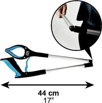 Rullator paket nummer ett med hopfällbar griptång i kompakt läge 44 cm Rullator paket nummer ett med hopfällbar griptång i kompakt läge 44 cm